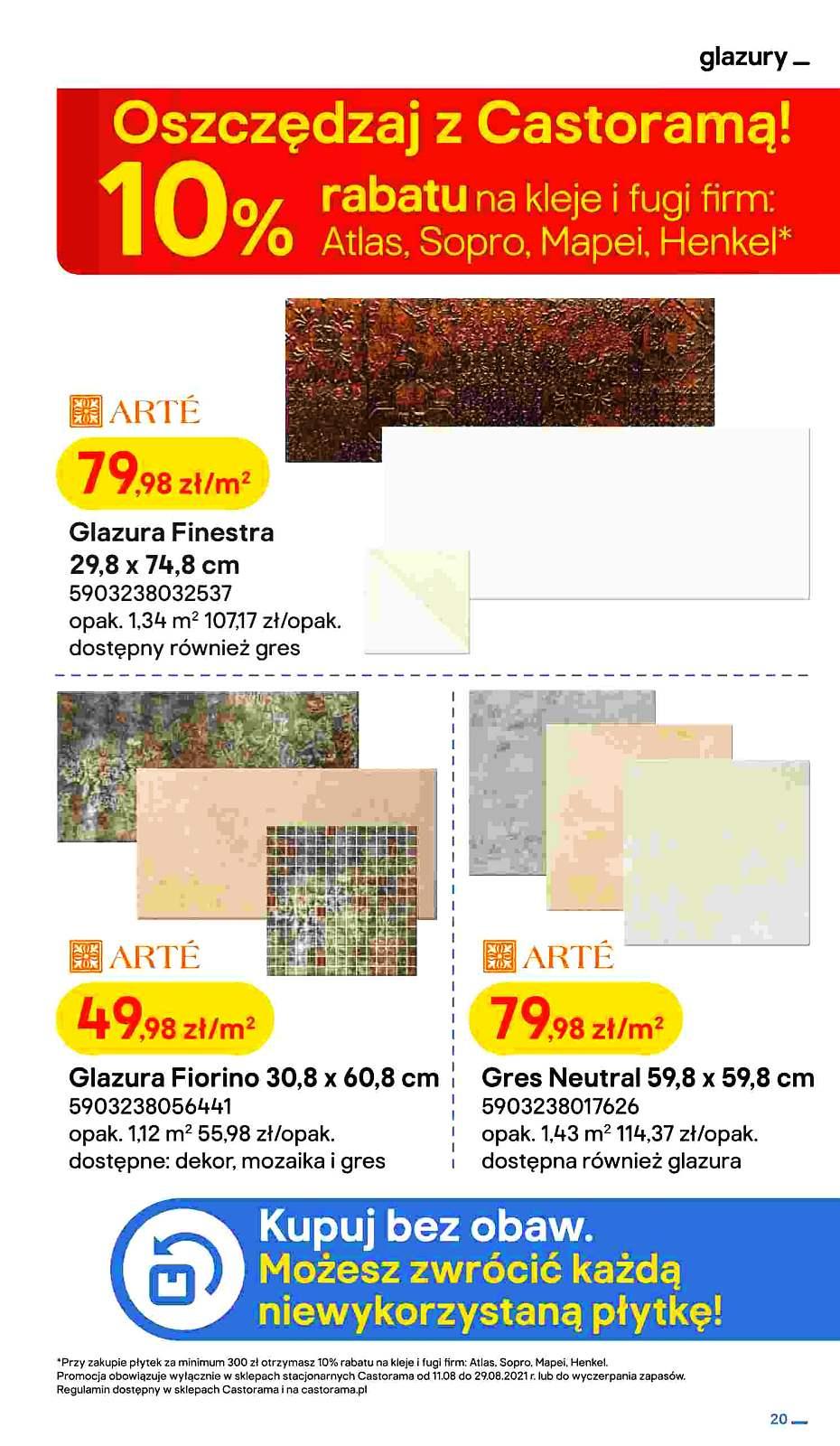 Gazetka promocyjna Castorama str. 20