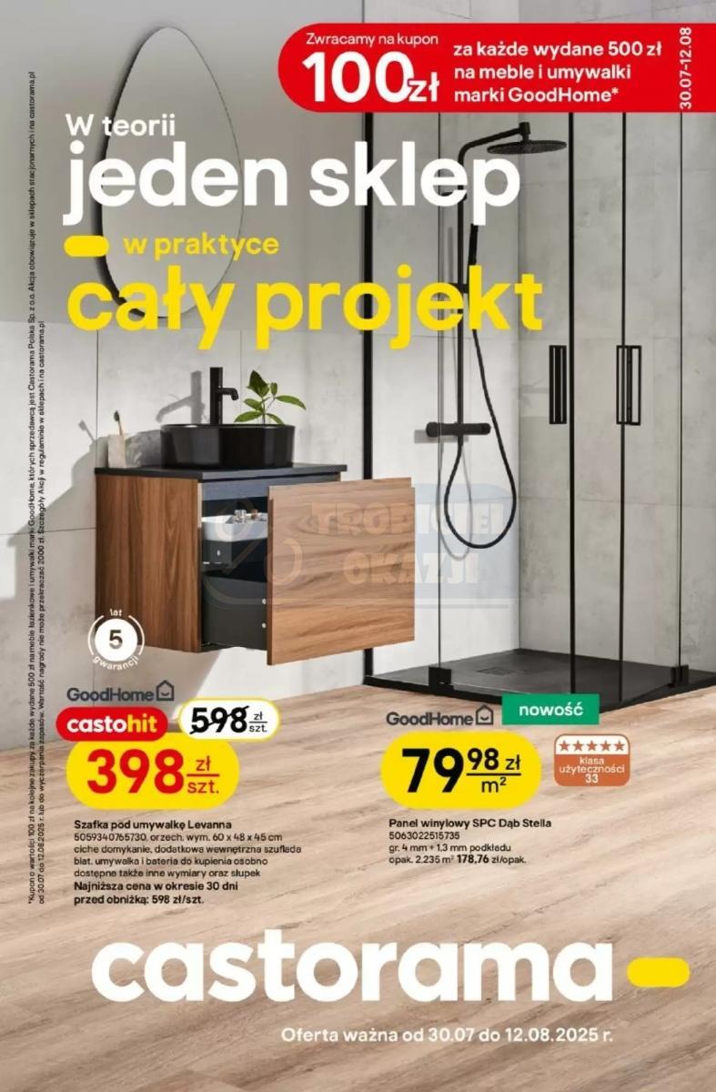 Gazetka promocyjna Castorama str. 1