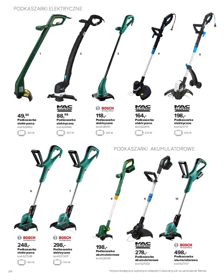Gazetka promocyjna Castorama str. 216