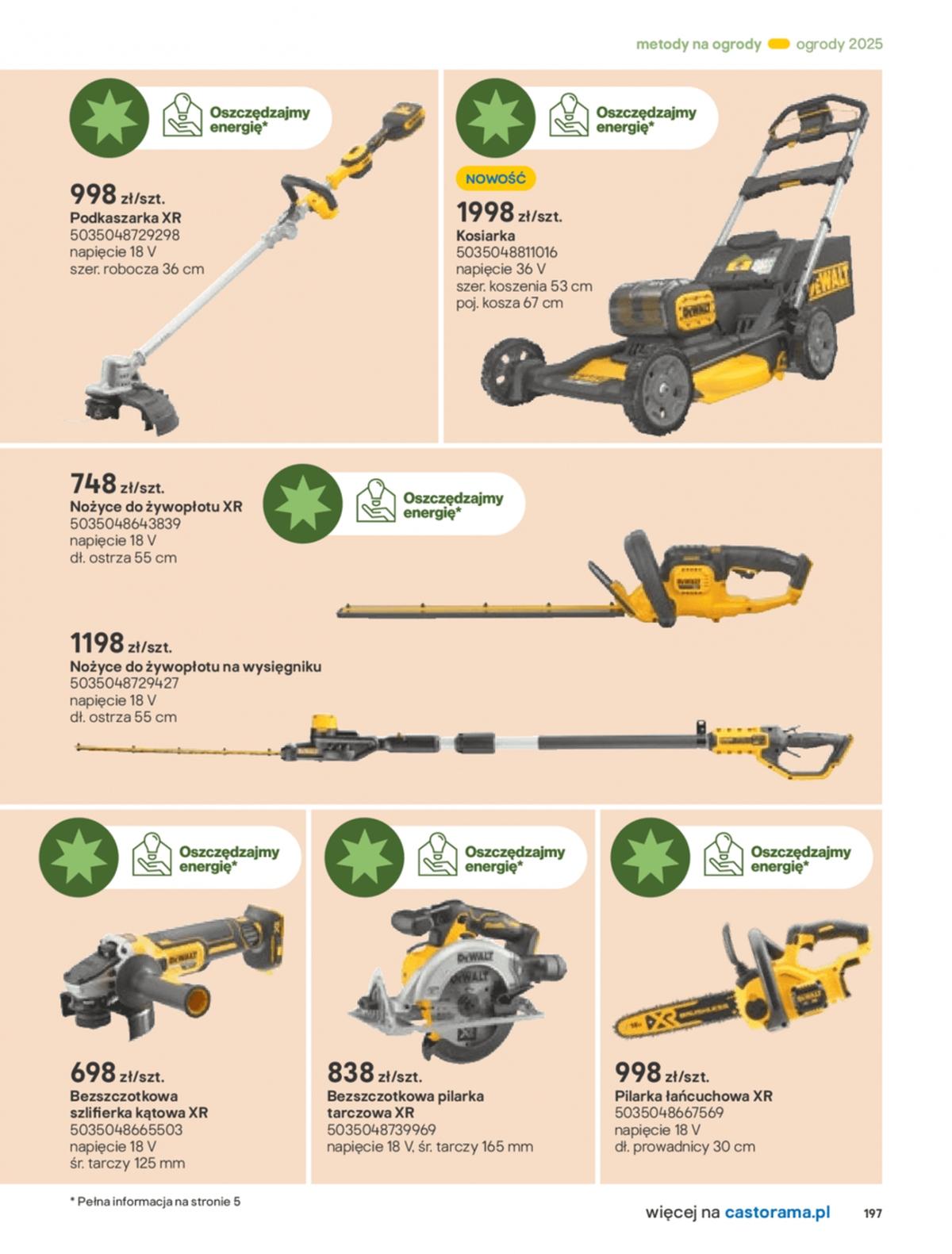 Gazetka promocyjna Castorama str. 197