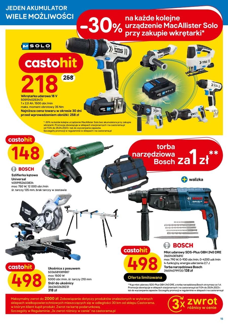 Gazetka promocyjna Castorama str. 15