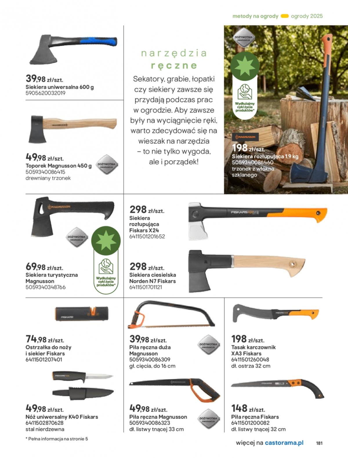 Gazetka promocyjna Castorama str. 181