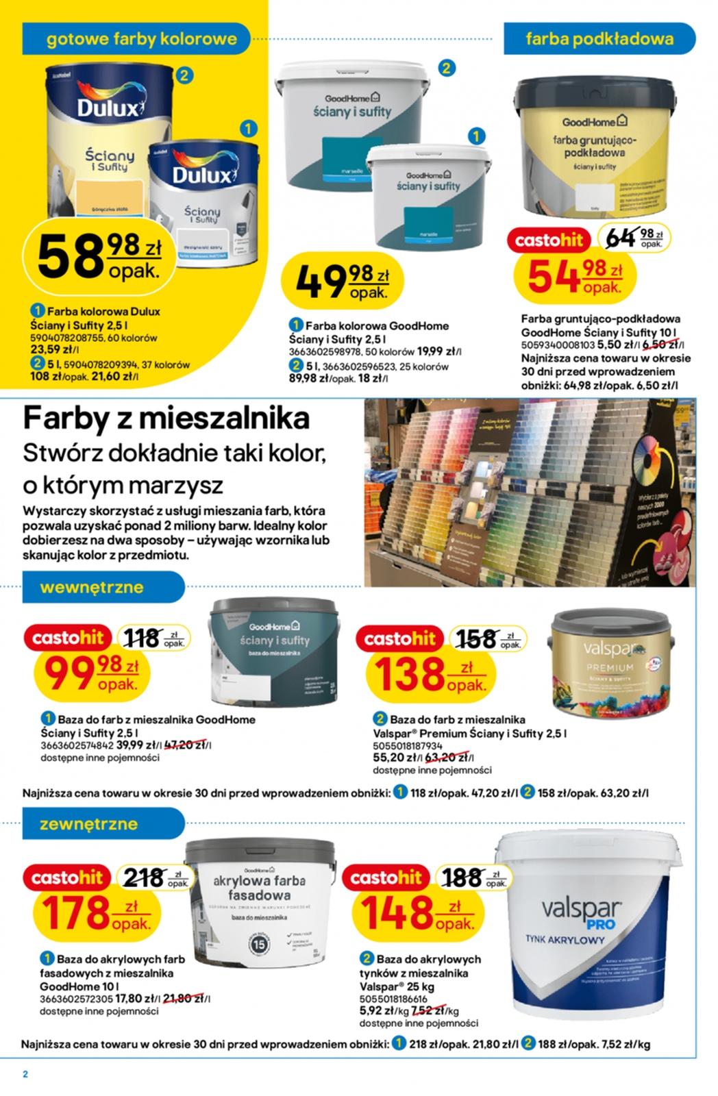 Gazetka promocyjna Castorama str. 2