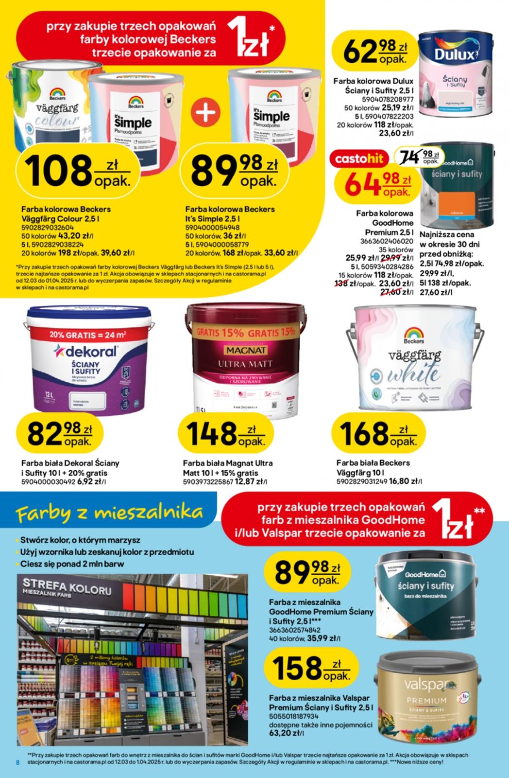 Gazetka promocyjna Castorama str. 8
