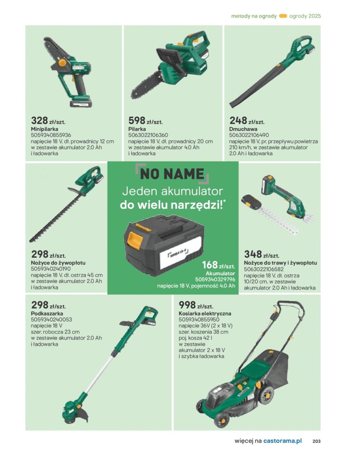 Gazetka promocyjna Castorama str. 203