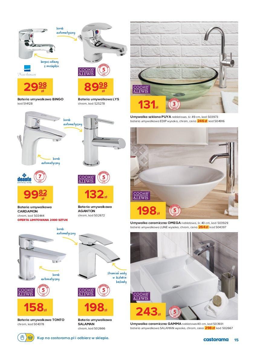Gazetka promocyjna Castorama str. 15