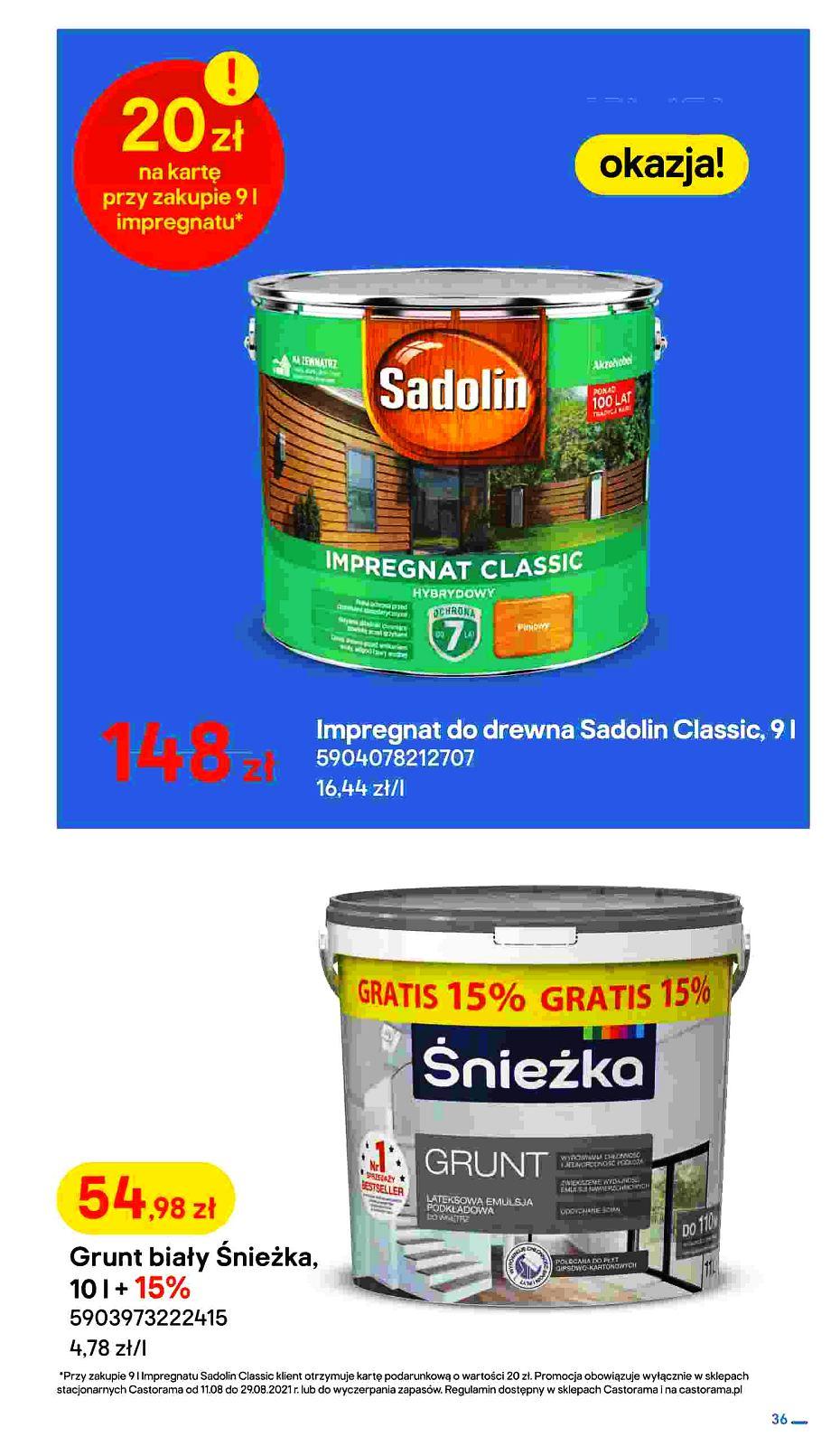 Gazetka promocyjna Castorama str. 36