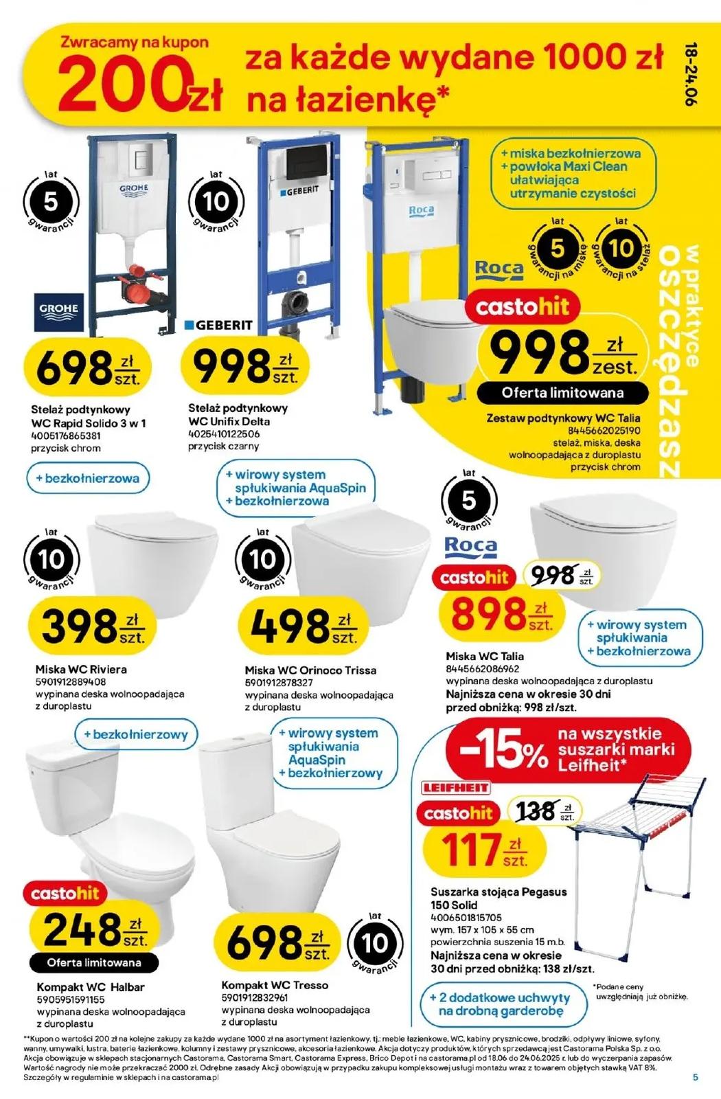 Gazetka promocyjna Castorama str. 5