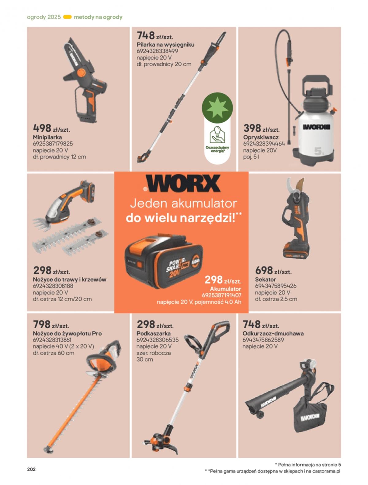 Gazetka promocyjna Castorama str. 202